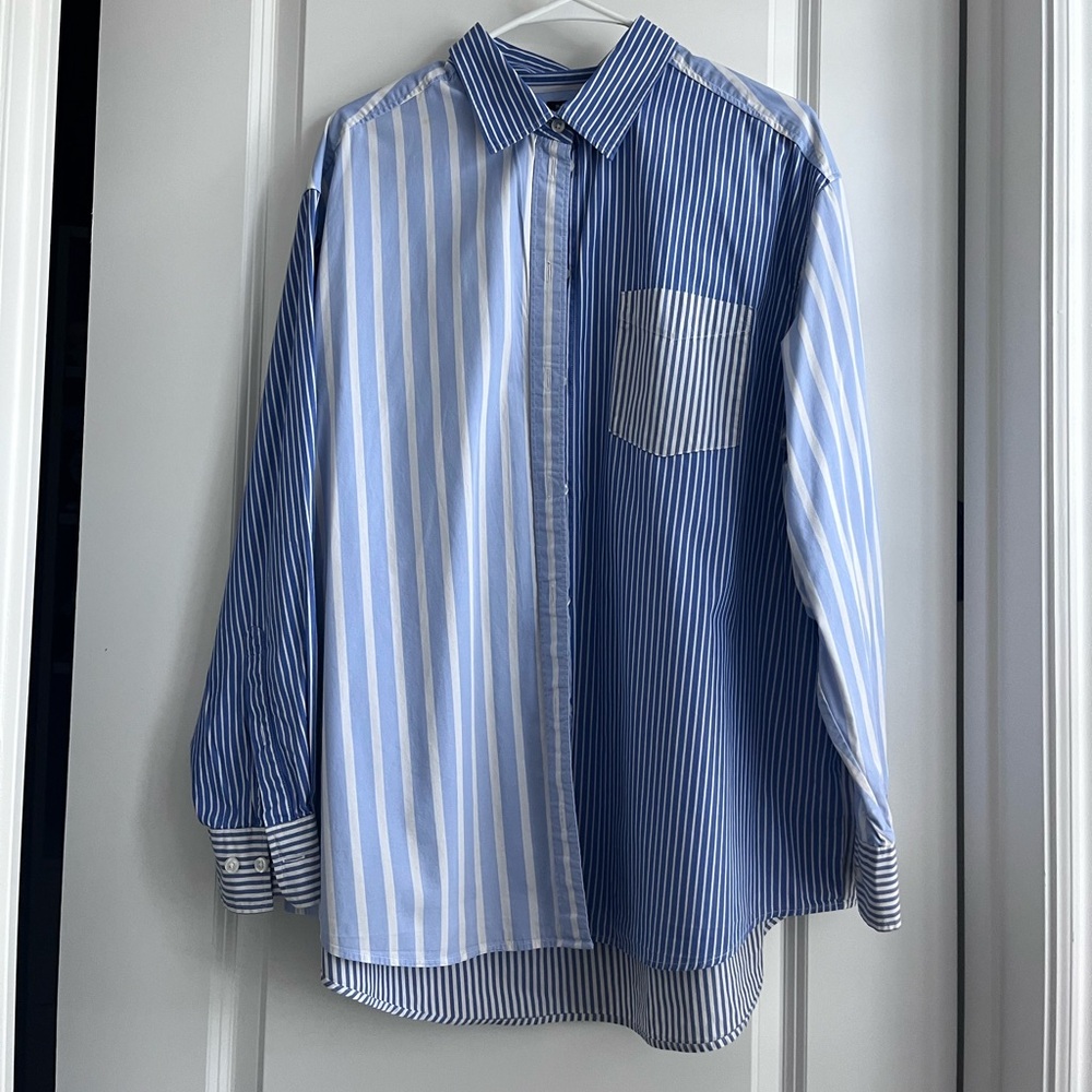 Gap striped shirt - size L